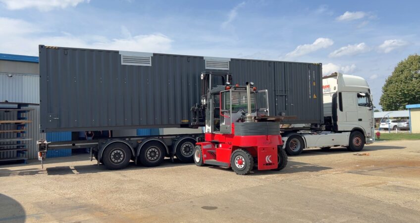 Shipment of the dryer to the customer